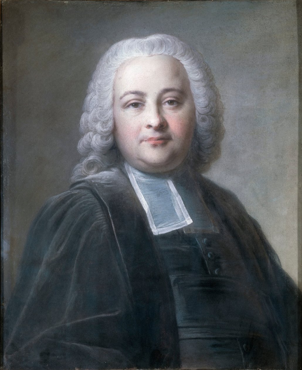 Portrett av Guillaume-Chrétien de Lamoignon de Malesherbes 1721-1794. av Jean Valade