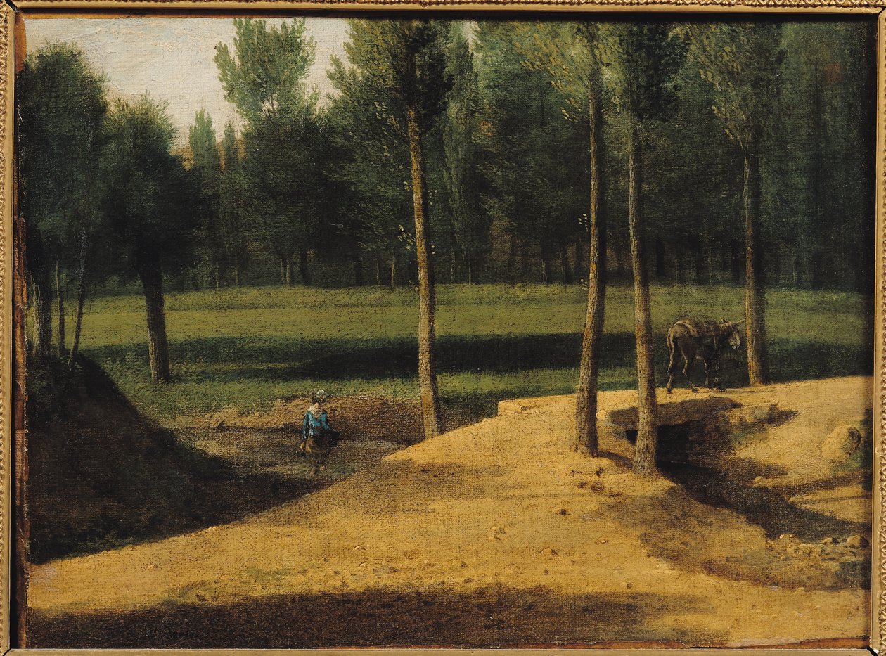 The Surroundings of the Bievre, ca. 1808-10 av Jean Victor Bertin