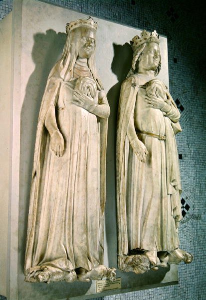Skulpturer av Charles IV (1295-1328) 