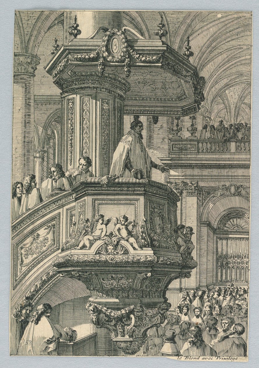 Design for Preikestol av Jean le Pautre