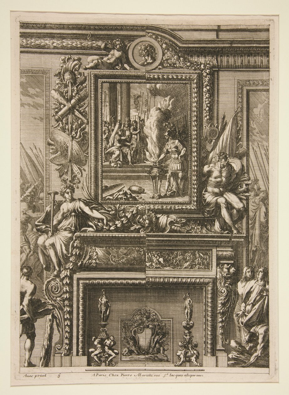 Store romerske peiser av Jean le Pautre