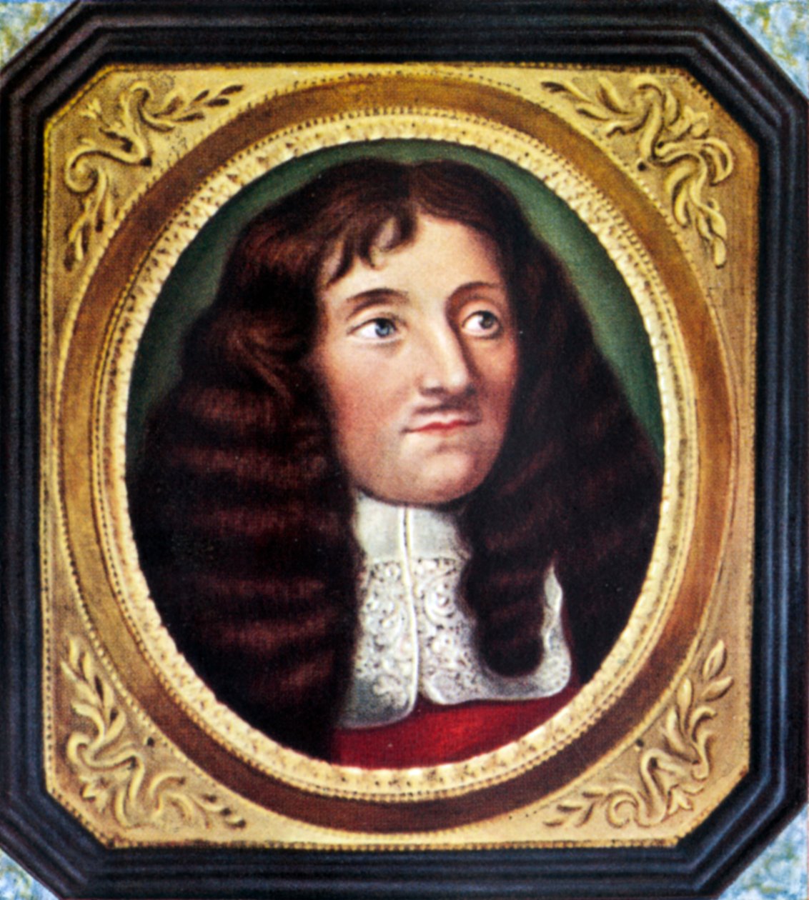 Jean de La Fontaine av Jean the Elder (after) Petitot