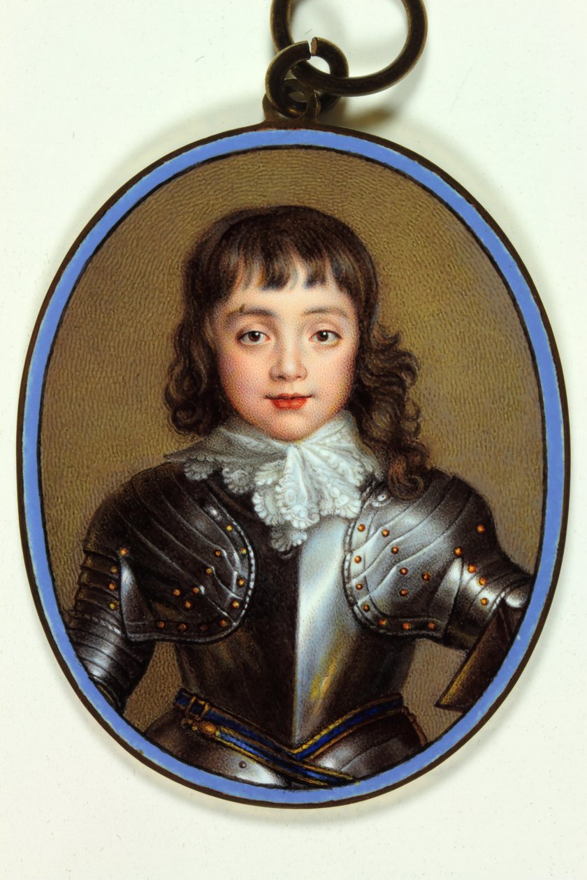 Charles, prins av Wales, senere Charles II av Jean the Elder Petitot