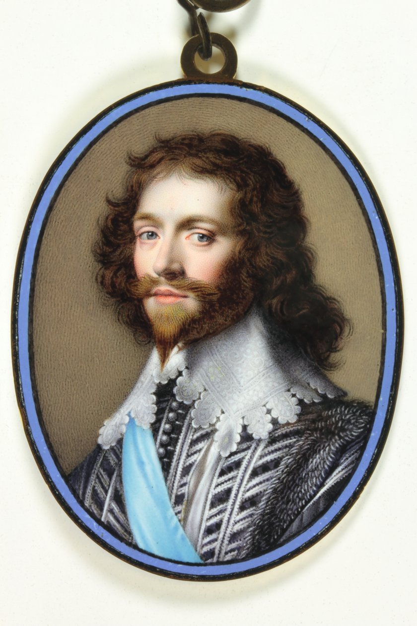 George Villiers av Jean the Elder Petitot