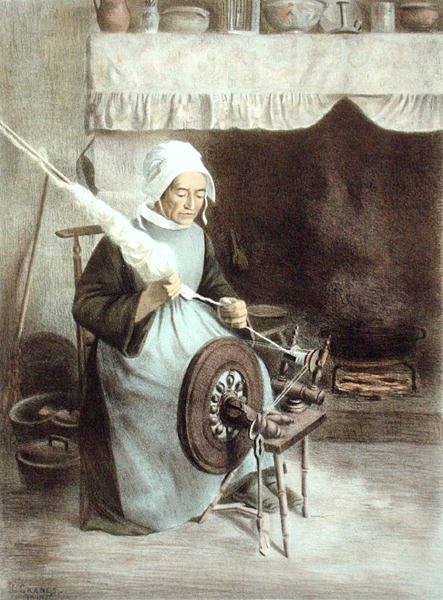 The Old Blind Woman, fra 