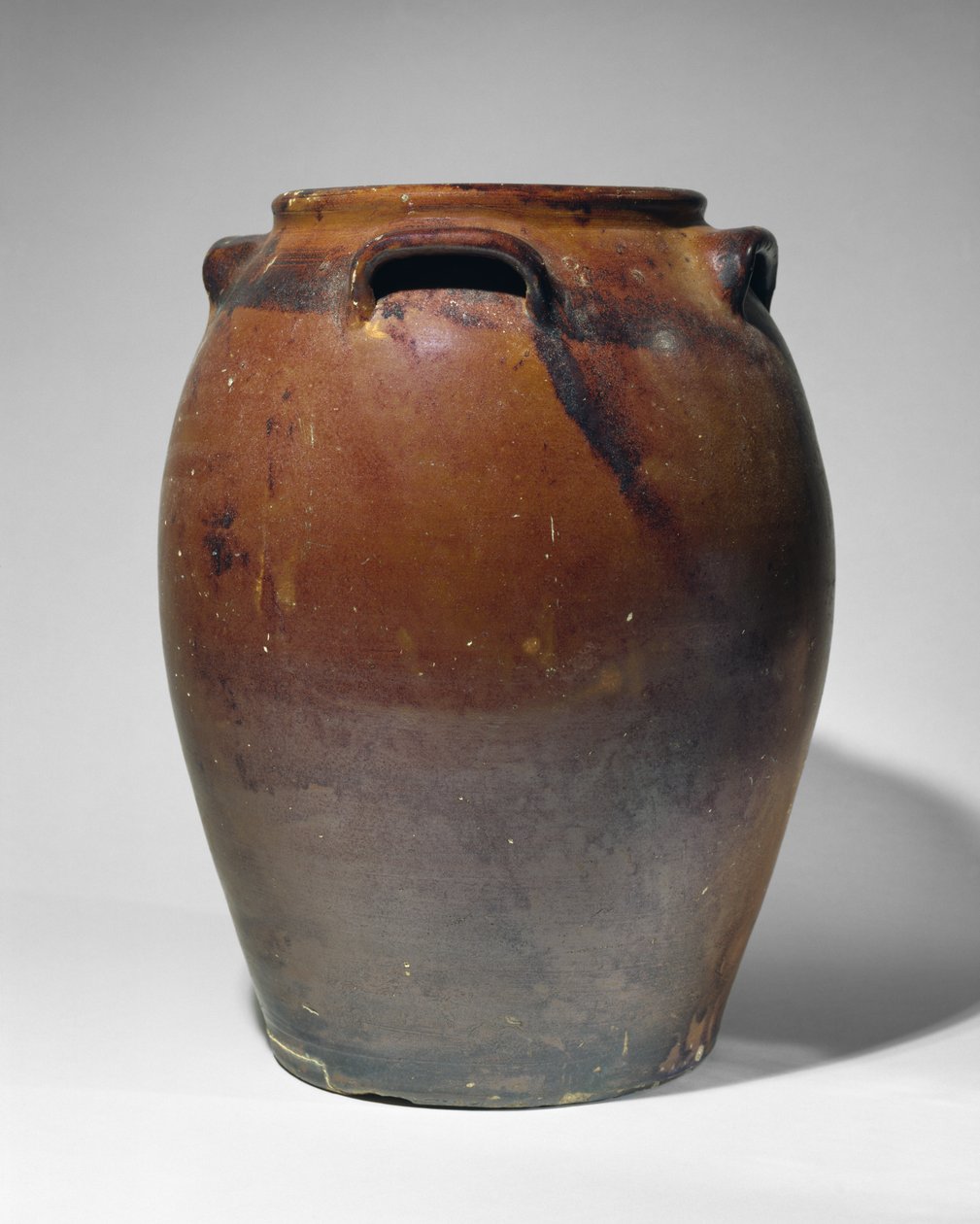 Jar, c. 1850 (alkalisk glasert steintøy) av Jefferson S. Nash Pottery