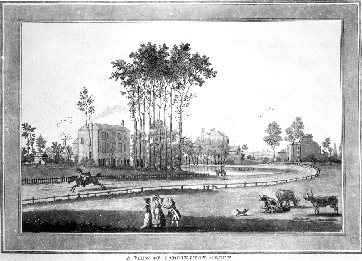 A View of Paddington Green, 1782-3 (akvatint) av Jefferyes Hammett O