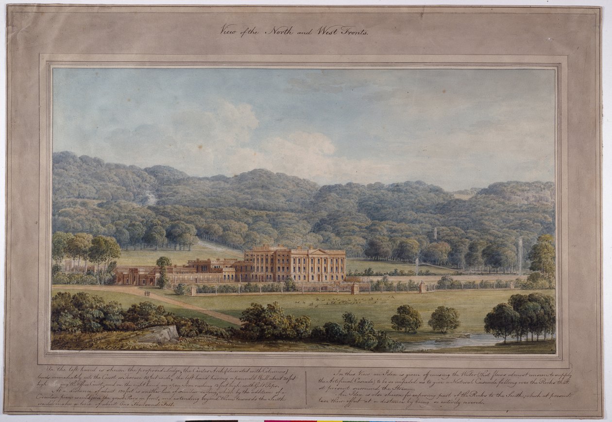 Chatsworth House av Jeffry Wyatville