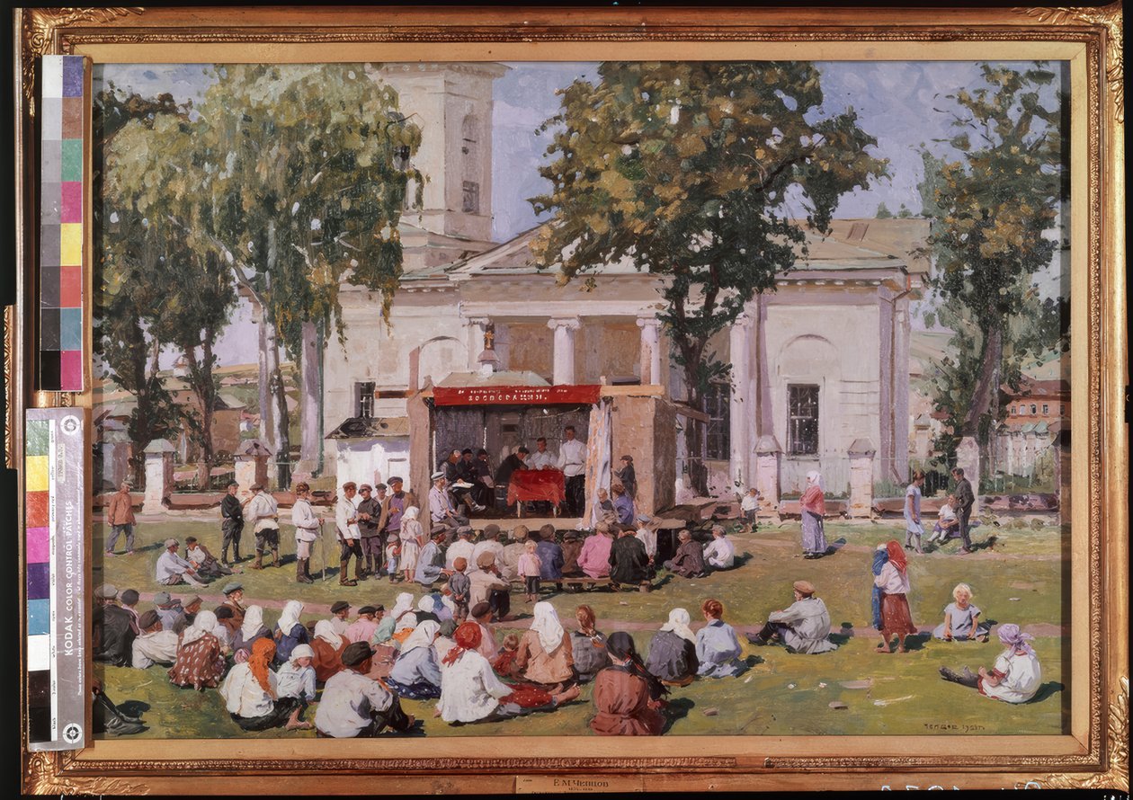 Samarbeidsdag i bygda av Jefim Michailowitsch Tschepzow