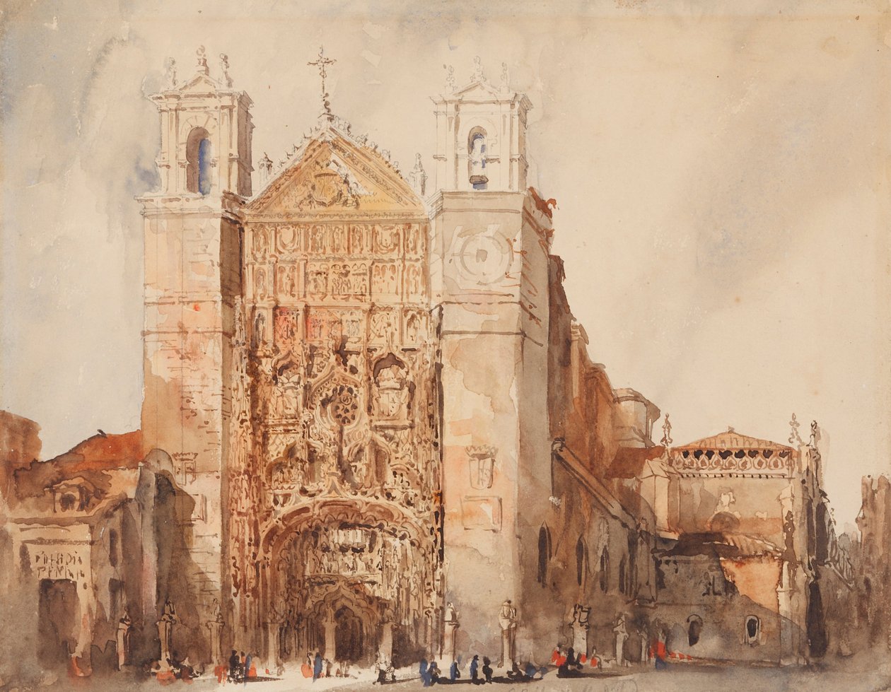 Pauls kirke, Valladolid av Jenaro Pérez Villaamil