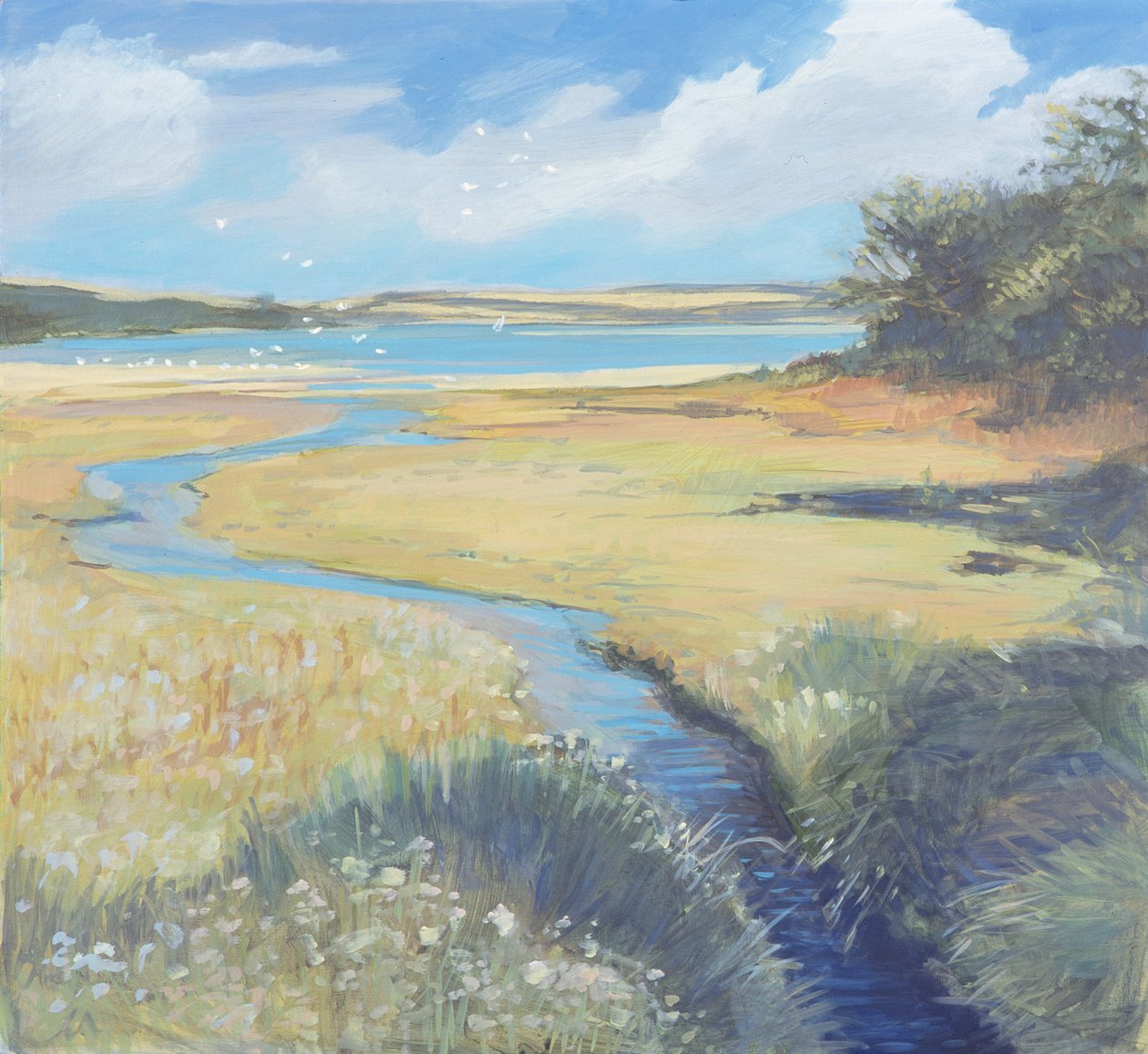 Kingsbridge elvemunning, 2008 av Jennifer Wright