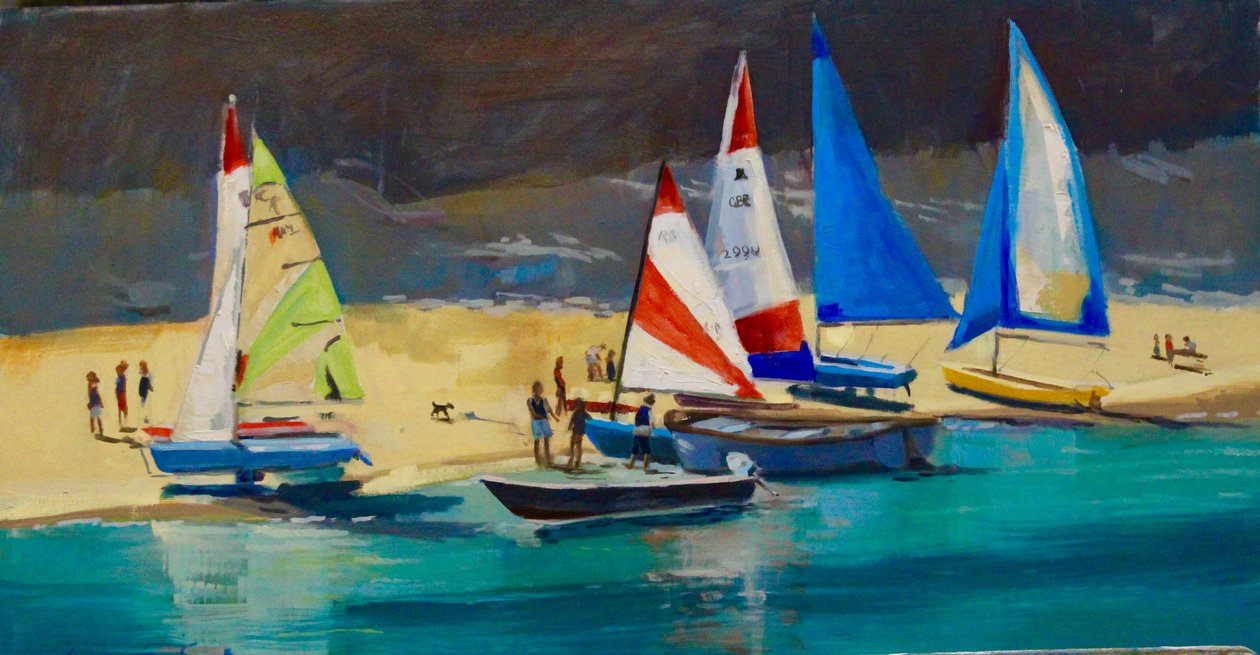 Salcombe Smalls Cove joller av Jennifer Wright