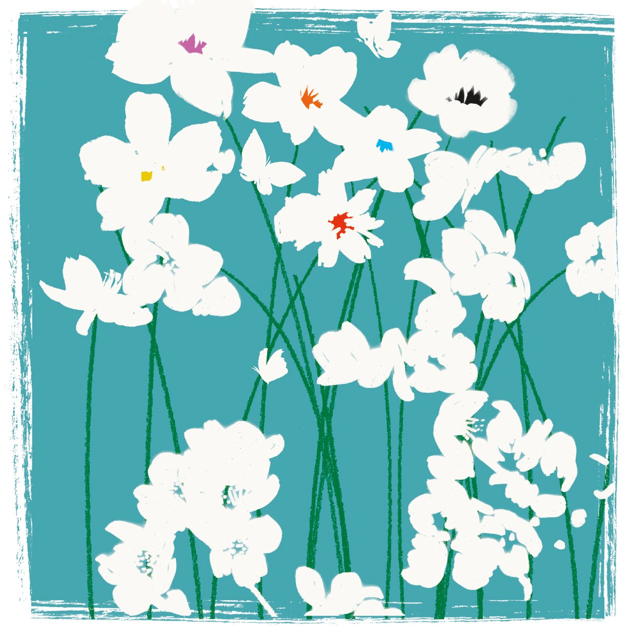 Turkise blomster av Jenny Frean