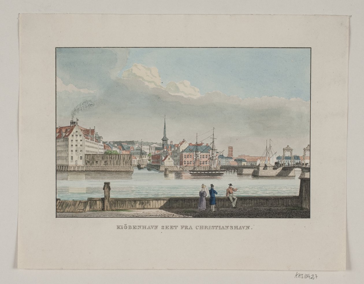 København sett fra Christianshavn av Jens Holm