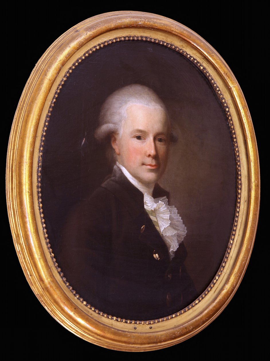 Fylkesmannen, privatrådmann Antoine de la Calmette av Jens Juel