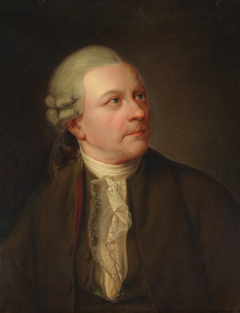 Portrett av dikteren Friedrich Gottlieb Klopstock av Jens Juel
