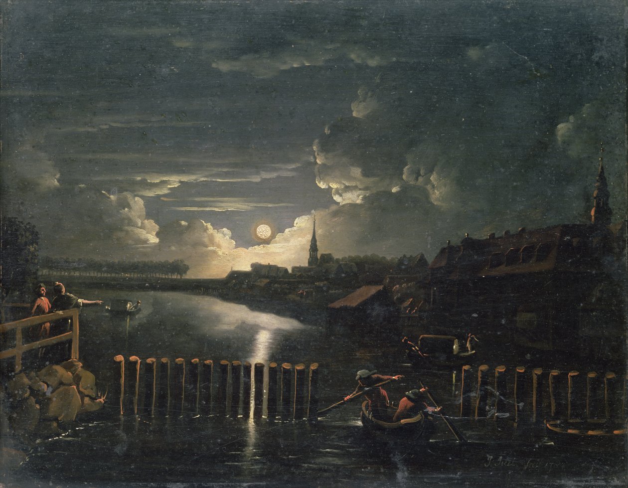 Binnenalster, 1764 av Jens Juel