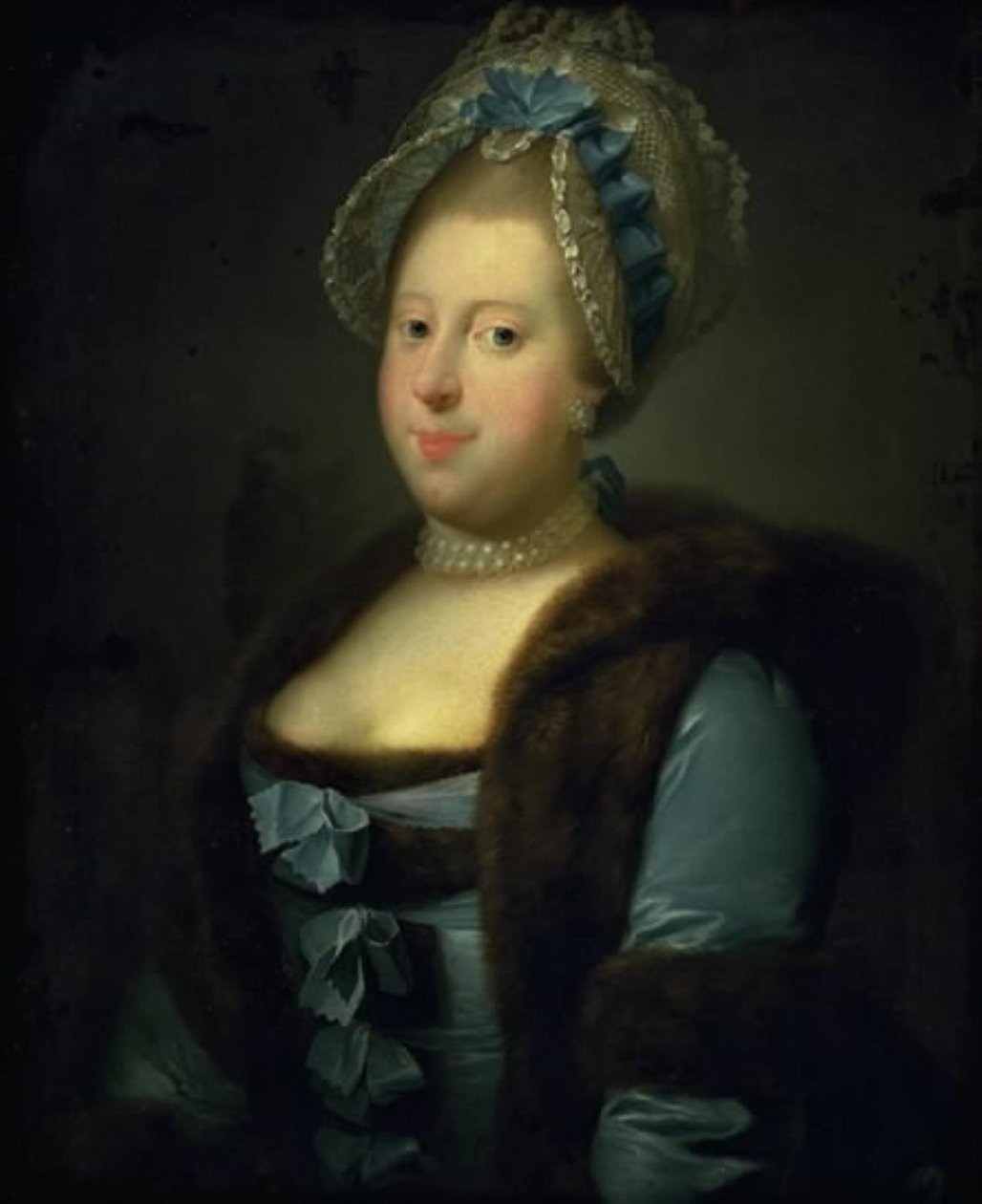 Caroline Mathilde, Christian VIIs dronning av Jens Juel