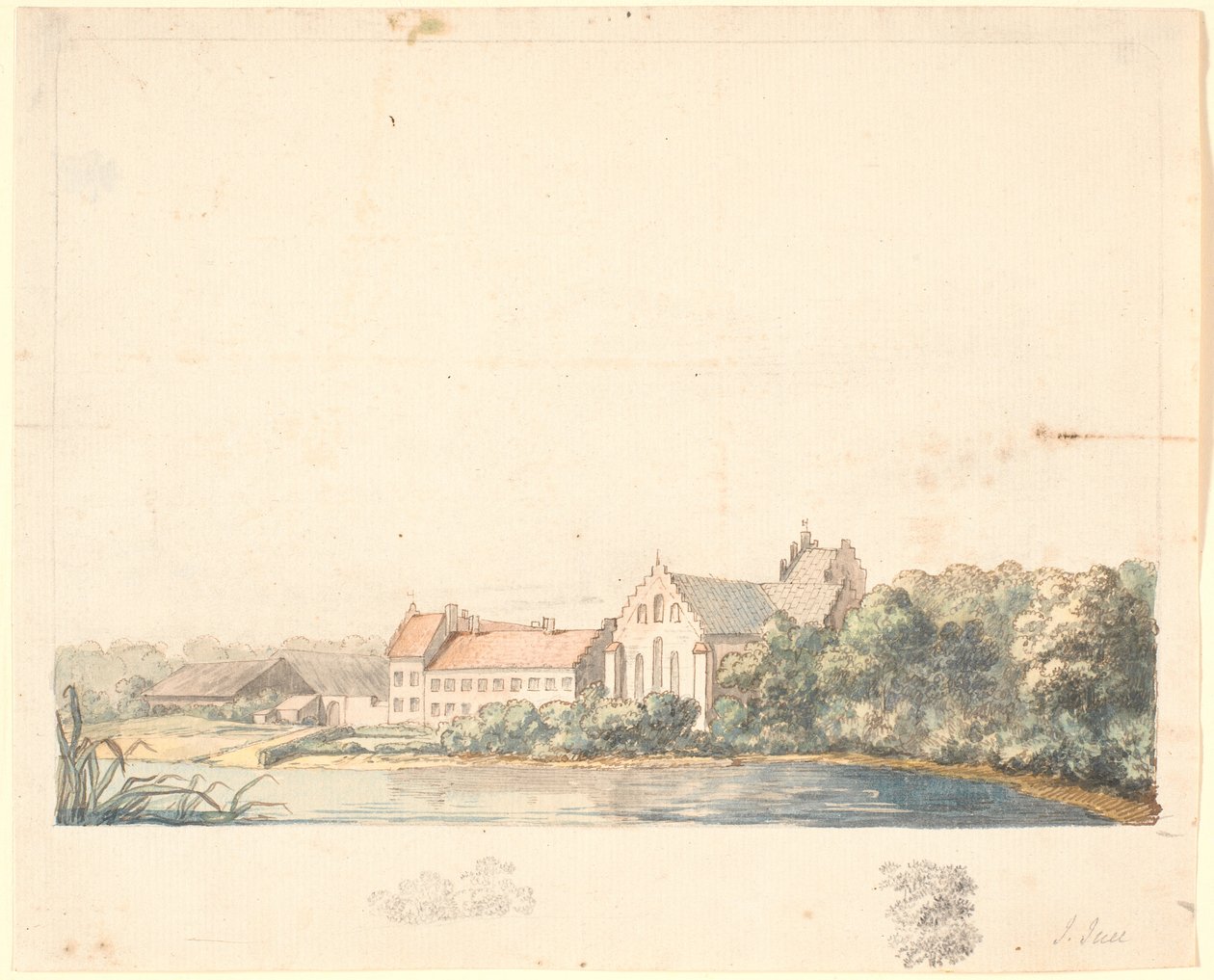Herlufsholm kirke ved Susåen av Jens Juel
