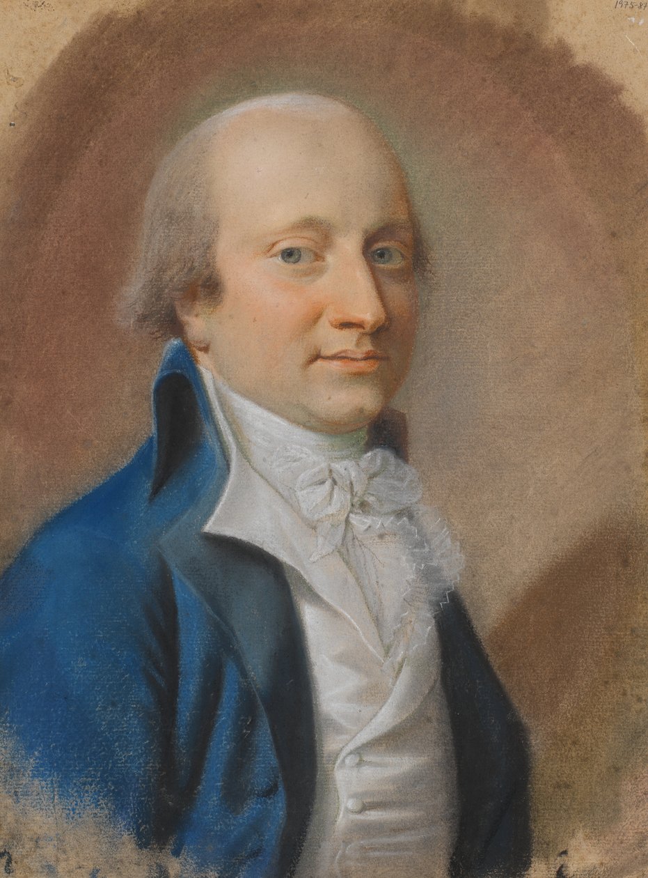 Portrett av en herre, trolig en Blücher av Jens Juel