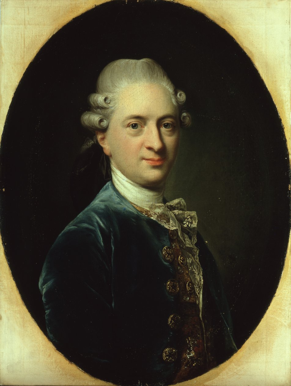 Portrett av Vincent Lienau, 1772 (se 148183 for par) av Jens Juel