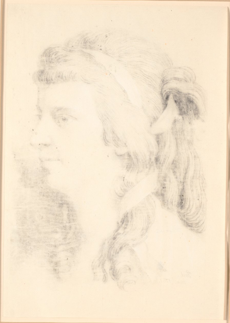 Portrett av Henriette Frederikke Moe av Jens Juel