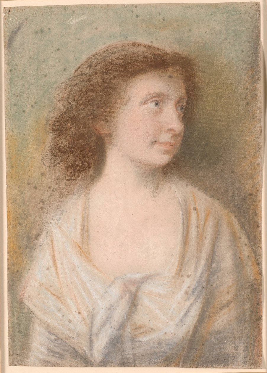 Portrett av Maria Magdalene Becker av Jens Juel