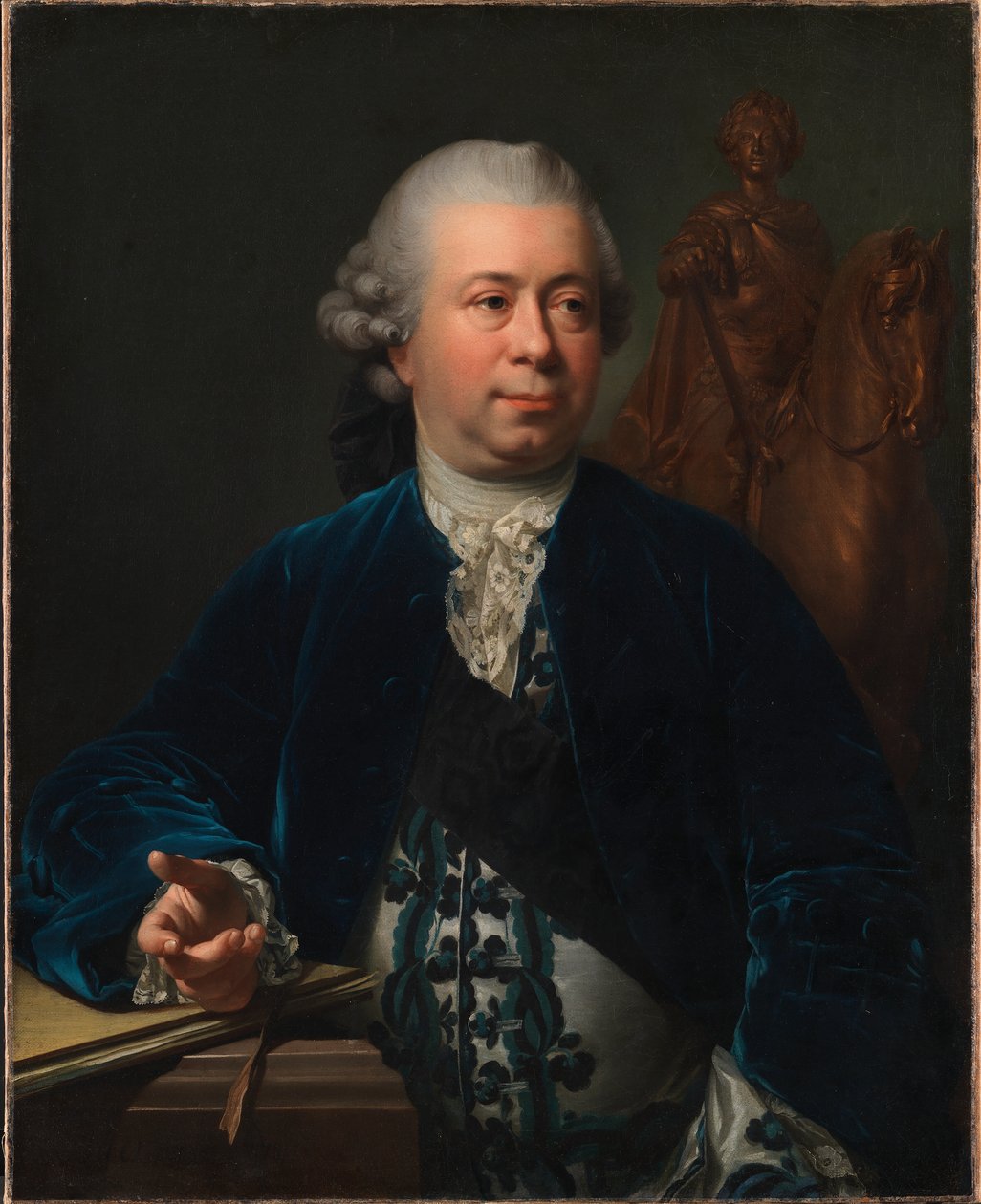 Billedhuggeren Jacques-Francois-Joseph Saly av Jens Juel