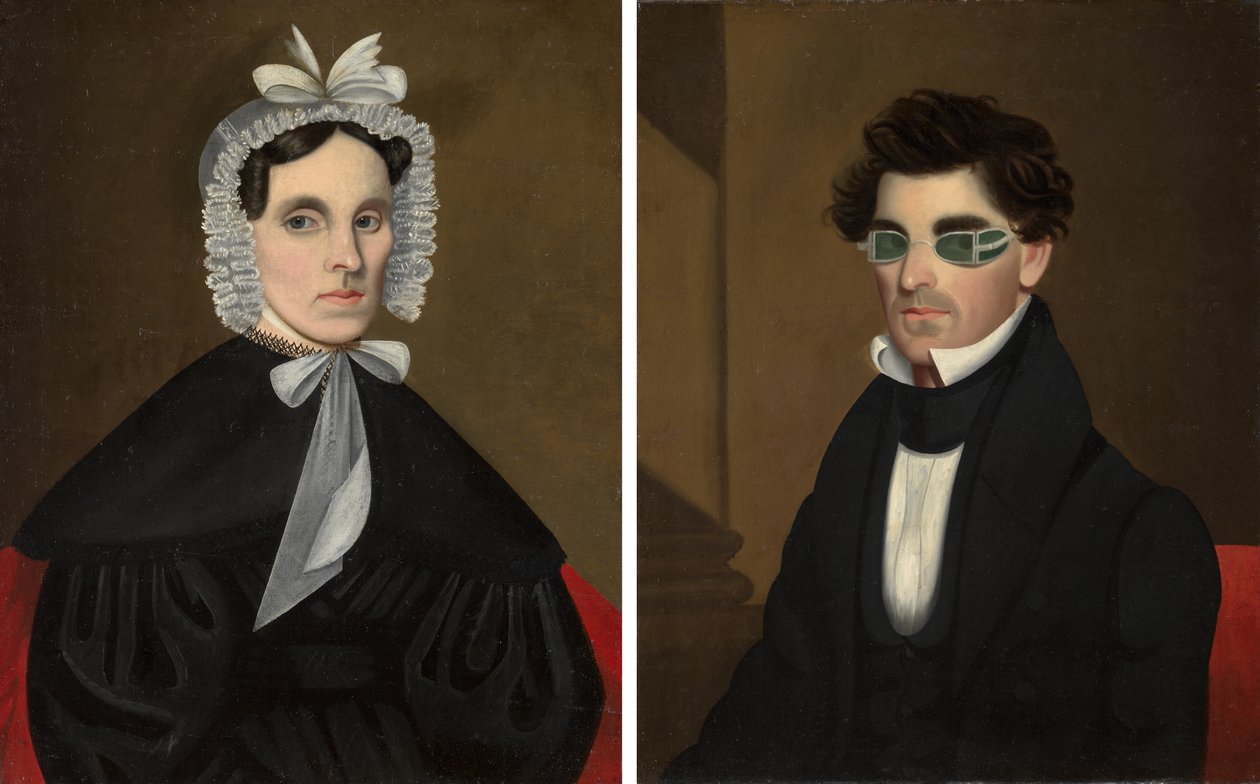 Sally Avery Olds; Nathaniel Olds av Jeptha Homer Wade