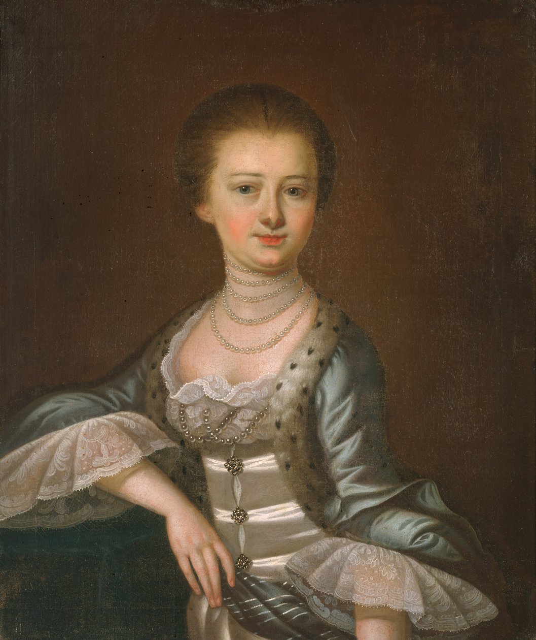Mrs. John Dart, ca. 1772-74. av Jeremiah Theus