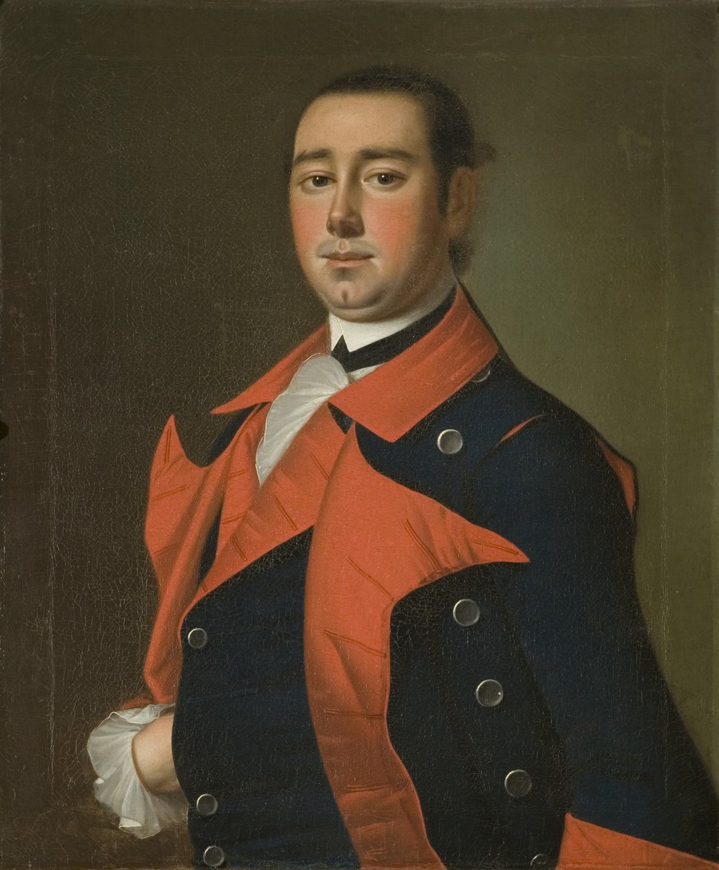 Portrett av Elias Vander Horst av Jeremiah Theus