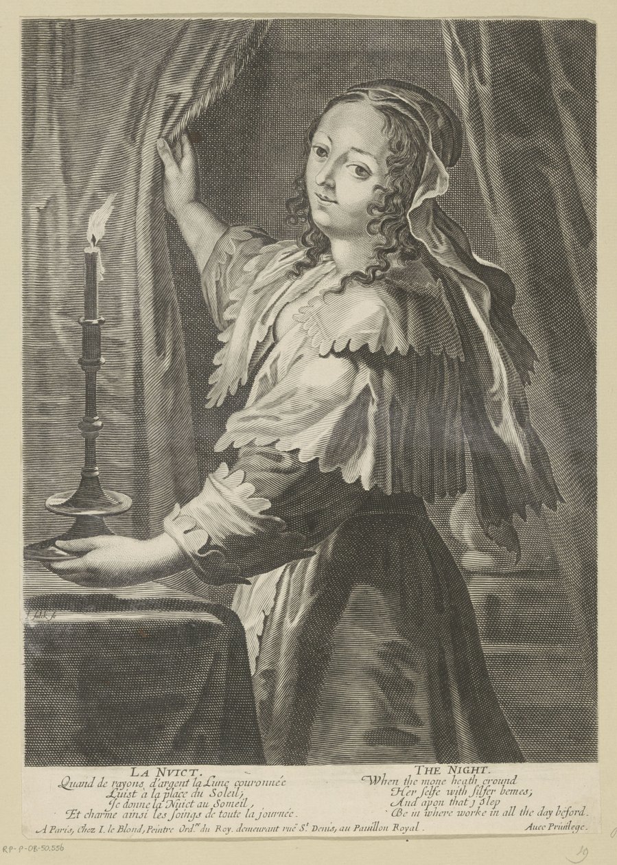 Natt La Nvict. The Night (tittel på objekt) Fire halvdager (serietittel) av Jeremias Falck