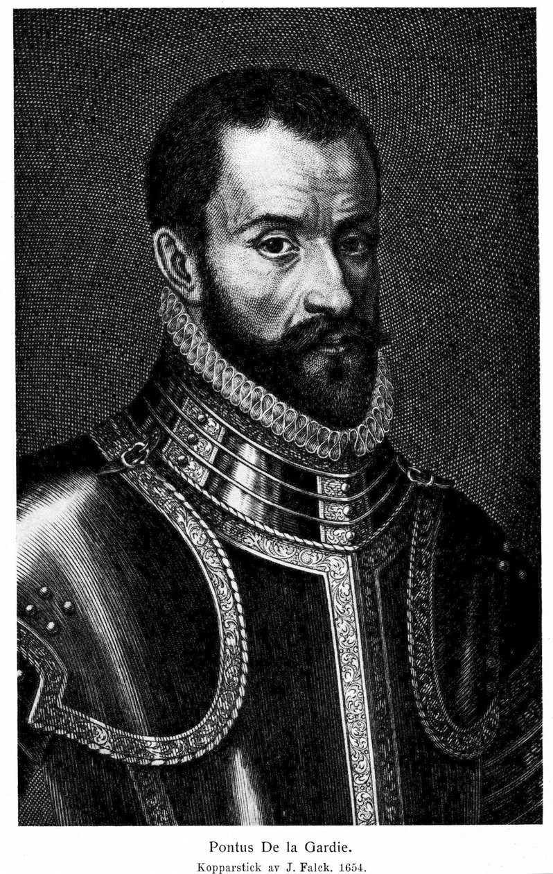 Pontus De la Gardie 1520-1585, 1654 av Jeremias Falck