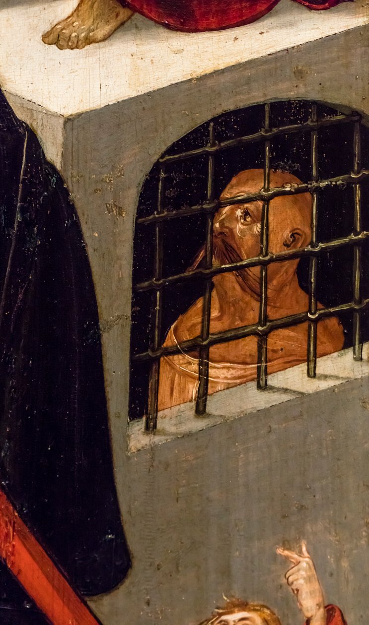 Ecce Homo, ca. 1515 (Tempera og olje på bartre) av Jerg Ratgeb