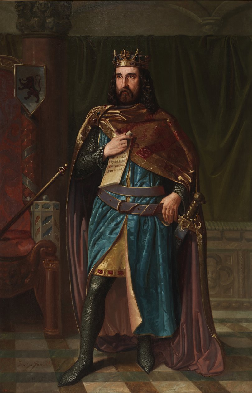 Bermudo II av Leon, 1851 av Jerónimo Fresno