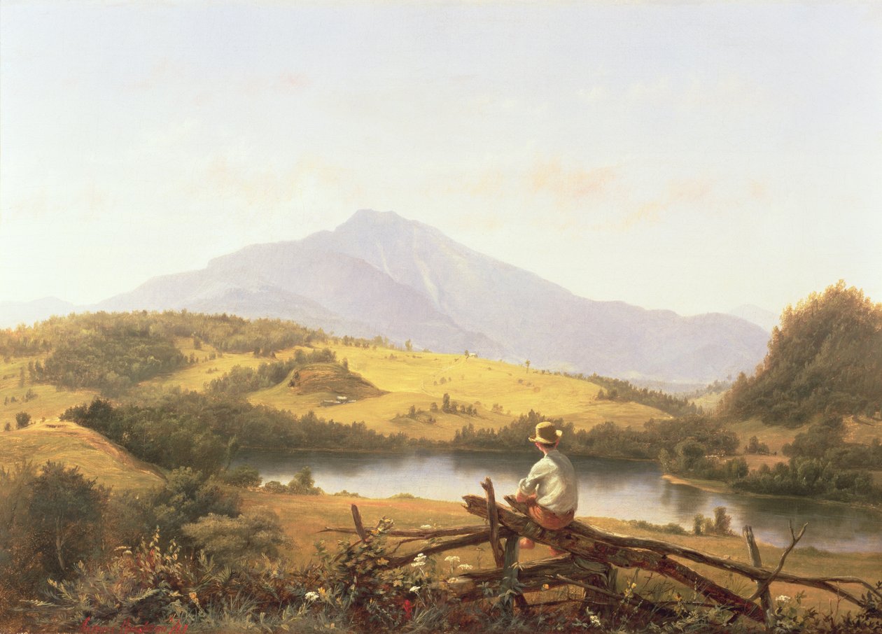 Mount Mansfield, Vermont, 1861 av Jerome Thompson