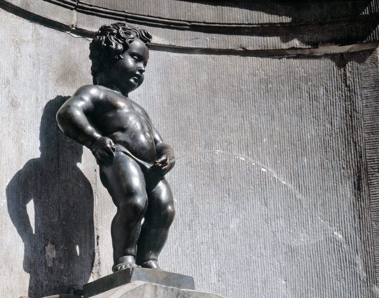 Manneken Pis, 1619 bronse av Jerome the Elder Duquesnoy