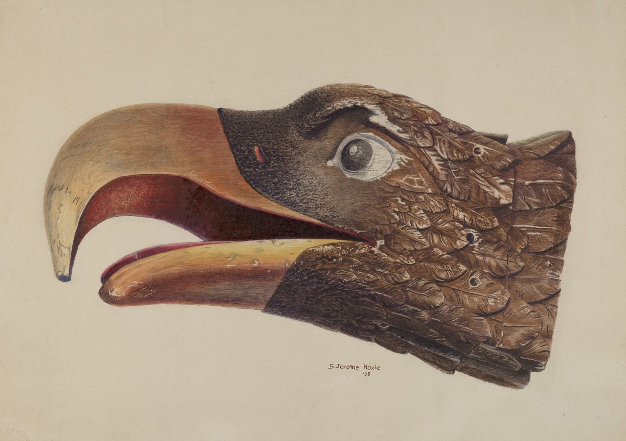 Figurhode, 1938. av Jerome Hoxie