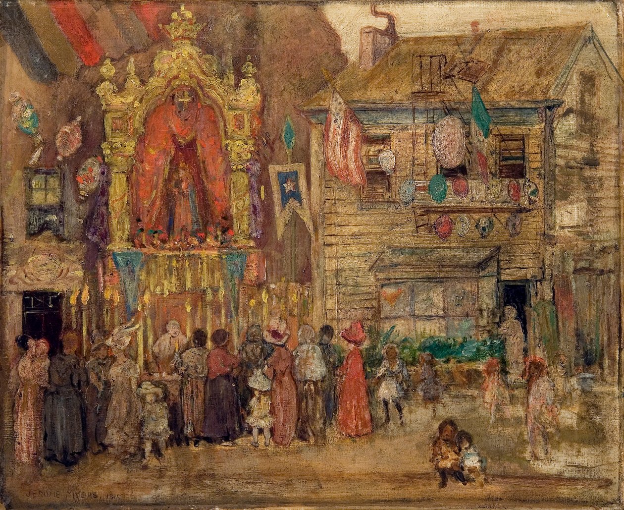 Street Shrine av Jerome Myers
