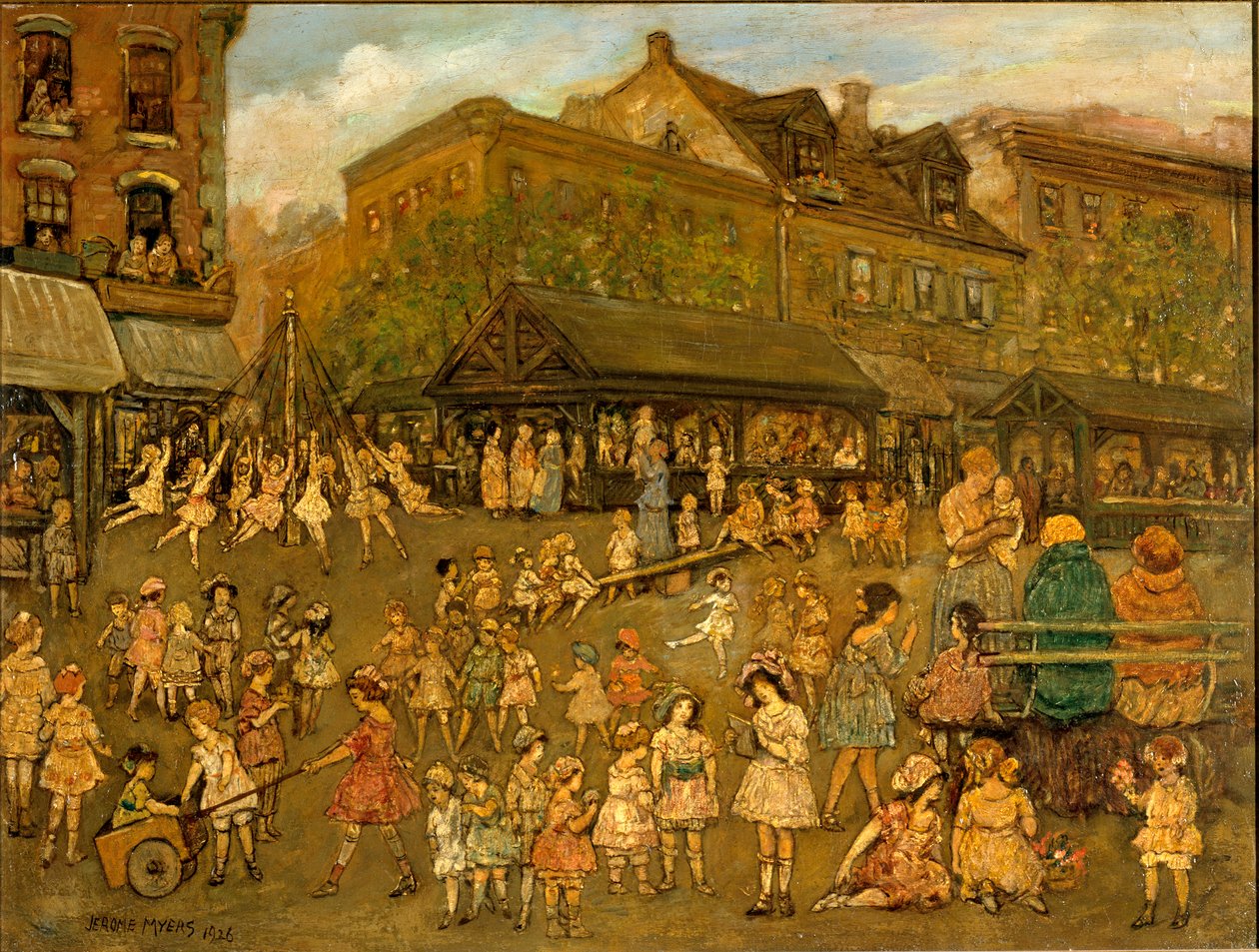 The Field of Joy, 1920. av Jerome Myers