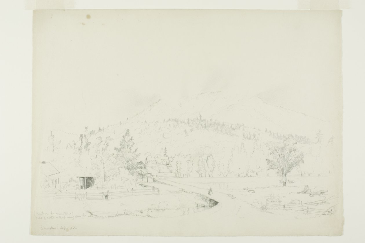 Tåke på fjellene av Jervis McEntee