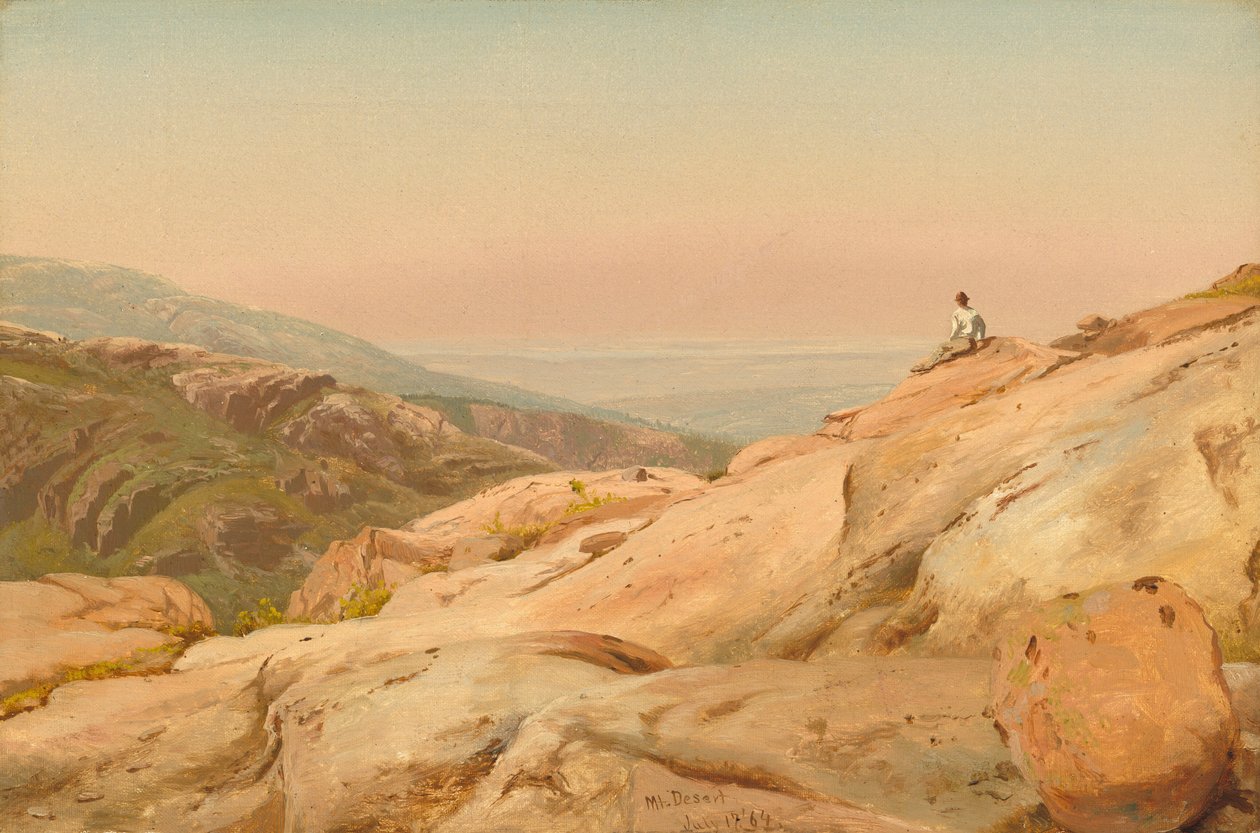 Mount Desert Island, Maine av Jervis McEntee