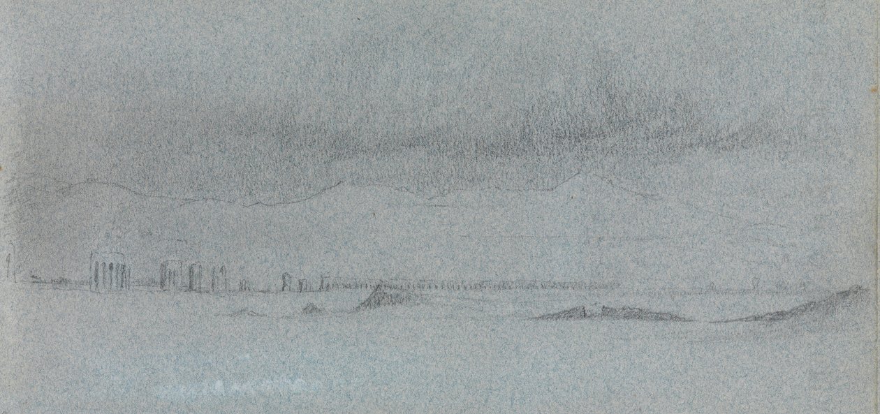 Skissebok over italienske landskapsfag, 1869. av Jervis McEntee