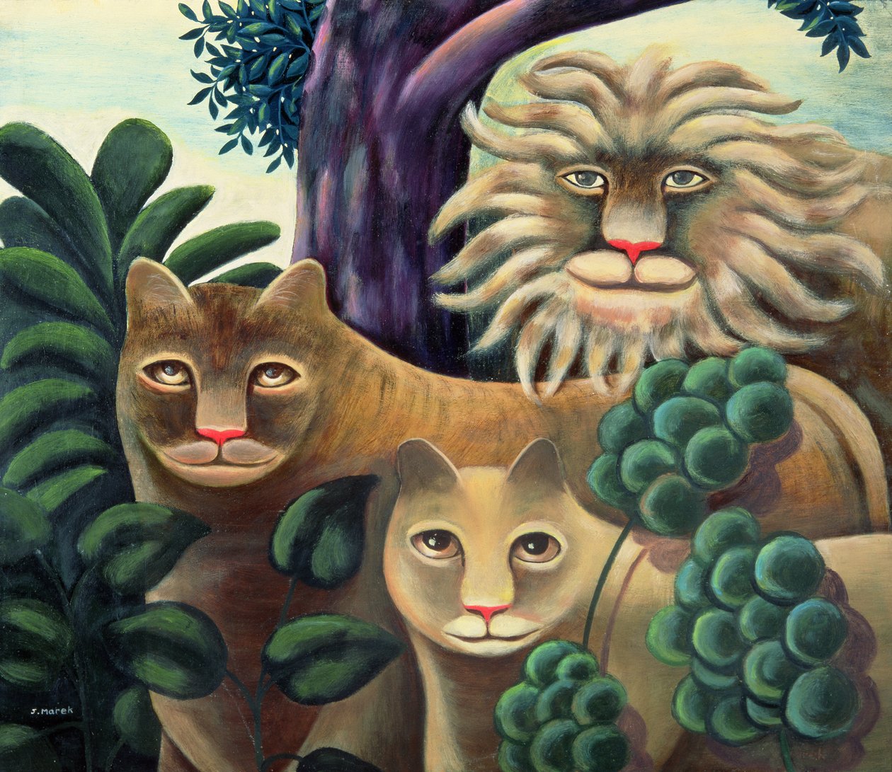 Familie portrett av Jerzy Marek