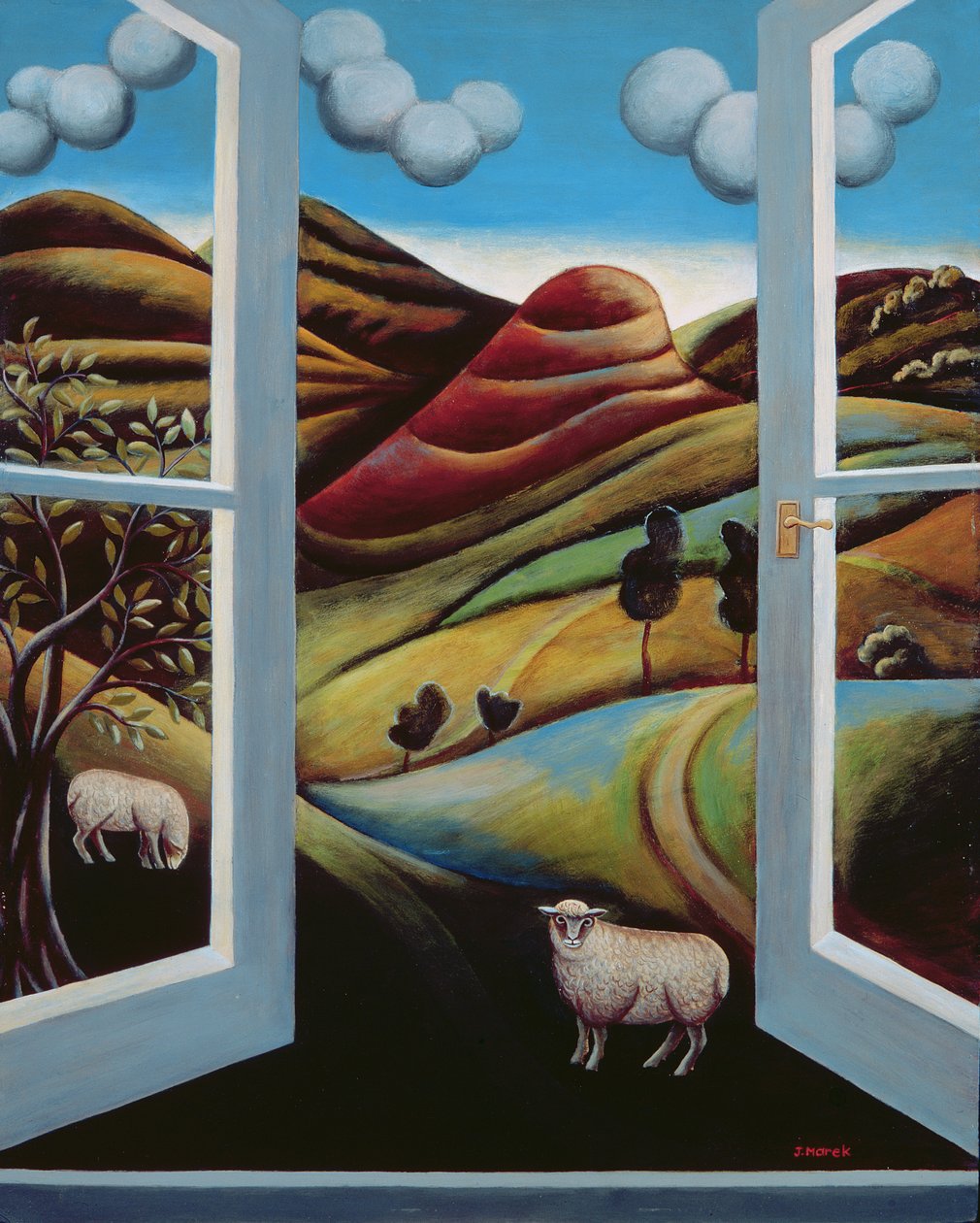 Highland View av Jerzy Marek