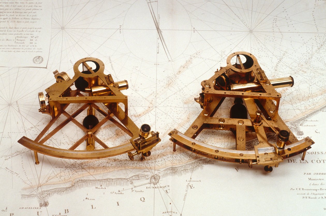 Bro-type sekstanter, ca. 1780 (messing) av Jesse Ramsden