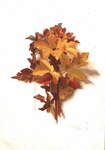 november (fra en serie på tolv) av Jessica Hayllar