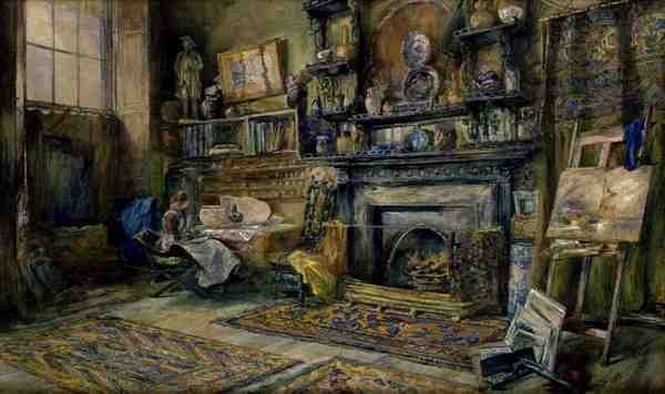 The Studio, 62 Queen Street, Edinburgh av Jessie Frier