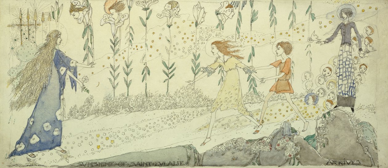 Sunshine of the Saint Eulalie ankommer av Jessie Marion King