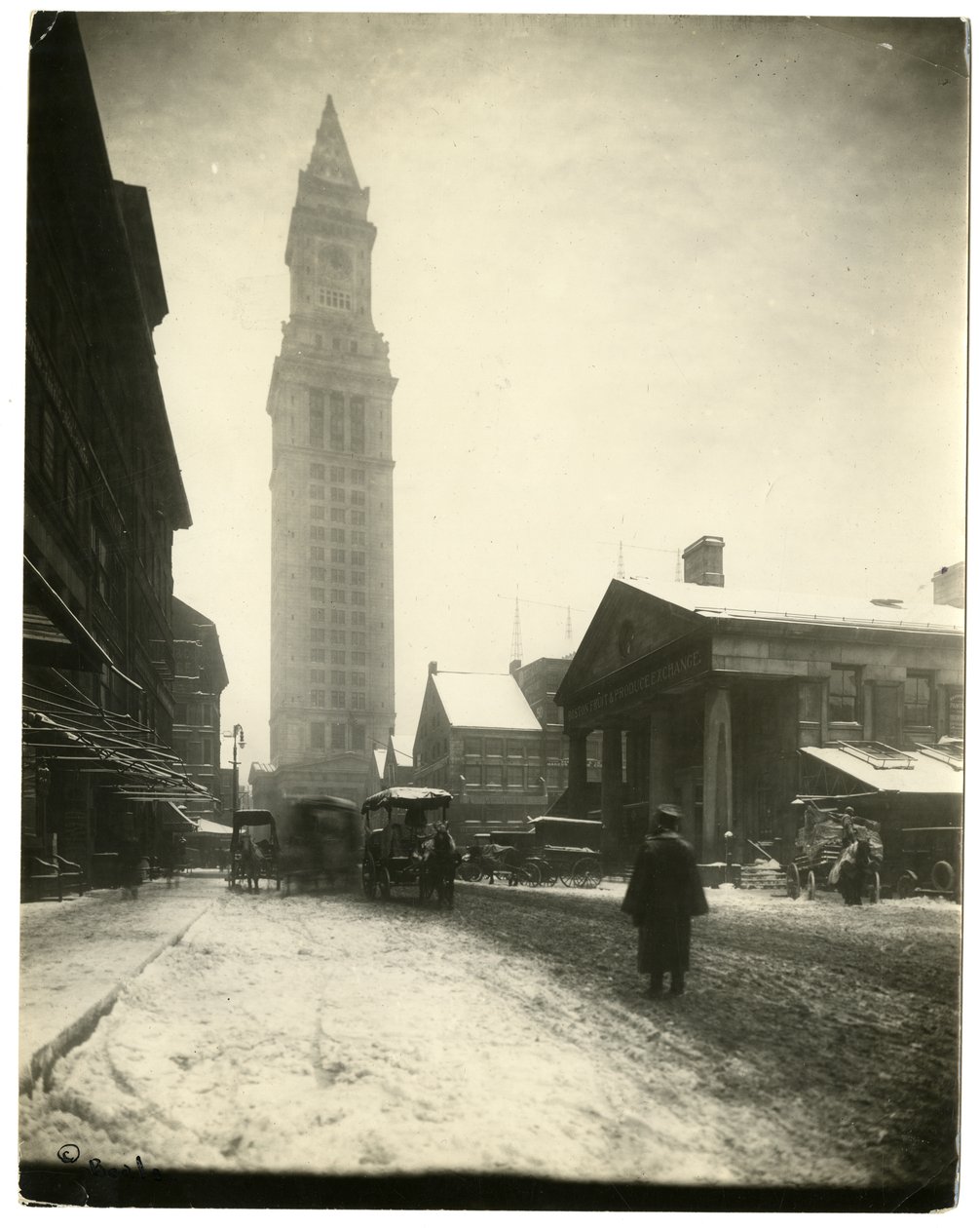 Boston, USA, ca. 1902-10 (foto av gelatinsølv) av Jessie Tarbox Beals